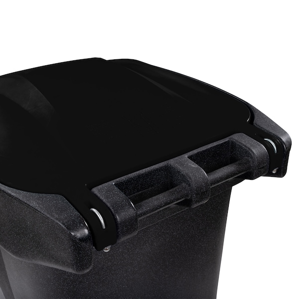 Toter 96 GAL Auto Bear Cart - Black Lid 79A96 | Zoro